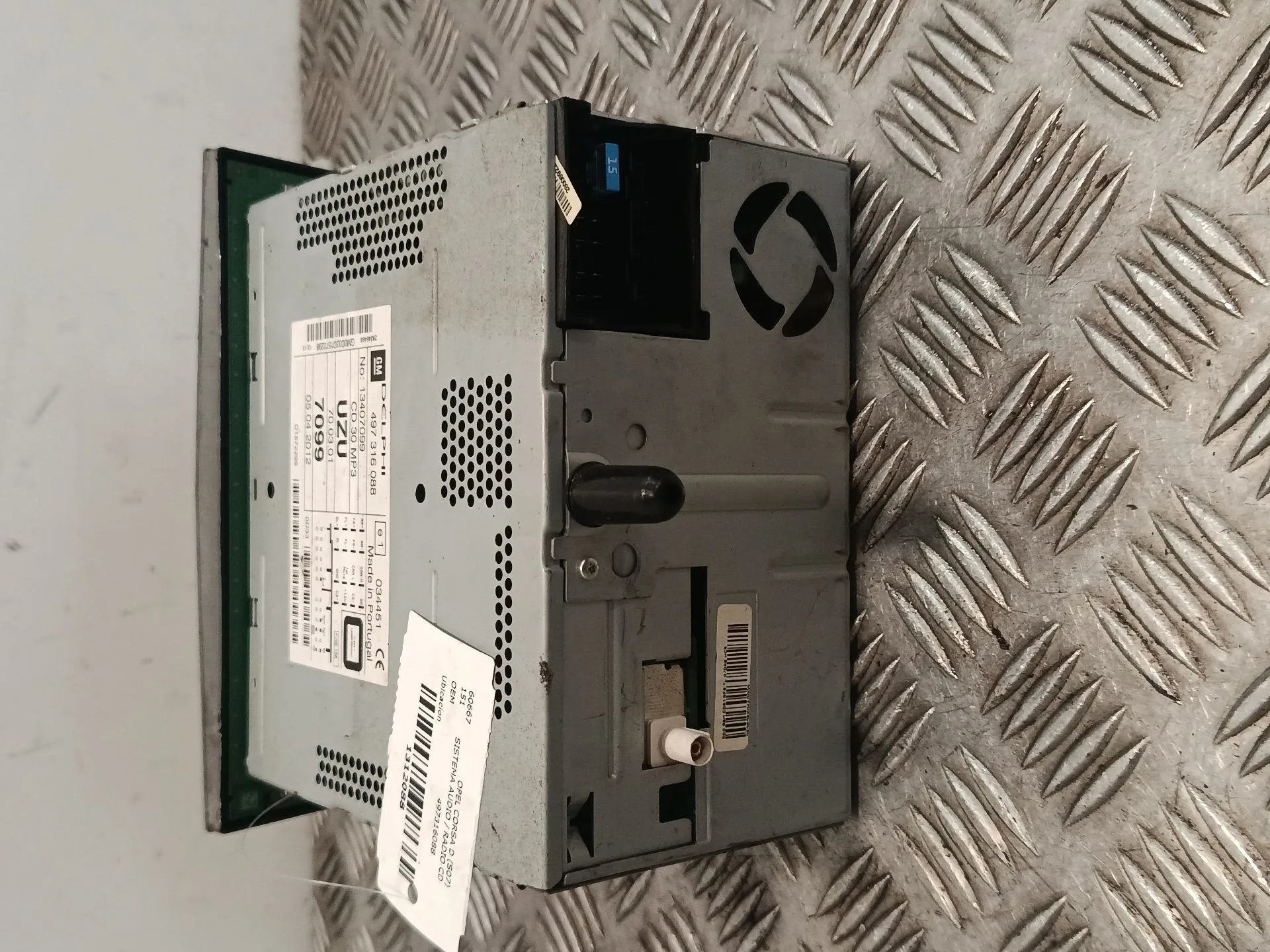 Sistema Audio / Radio Cd para Opel Corsa D (S07)