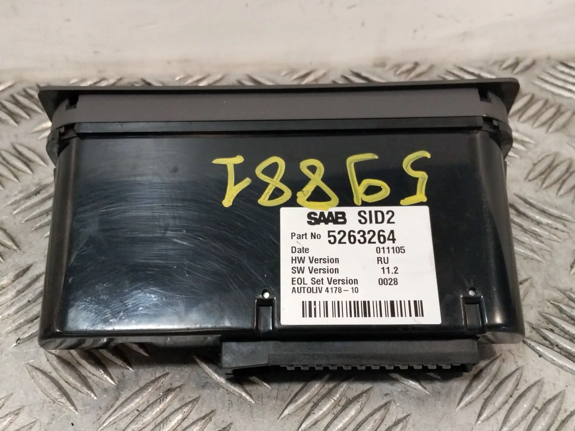 Pantalla Multifuncion para Saab 9-5 (Ys3E)