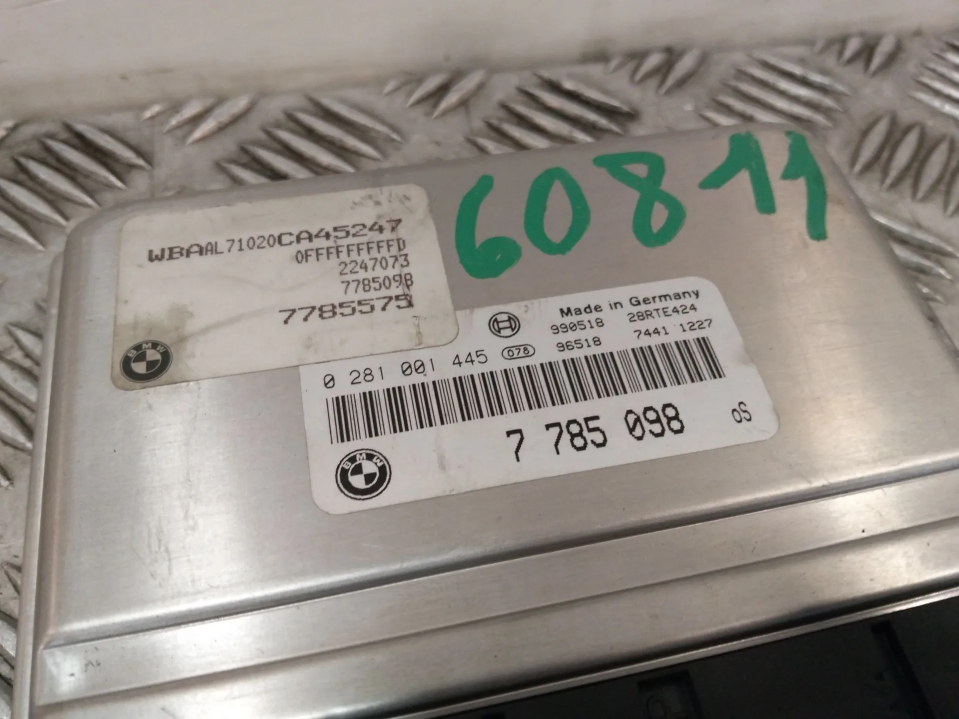 Centralita Motor Uce para Bmw 3 (E46)