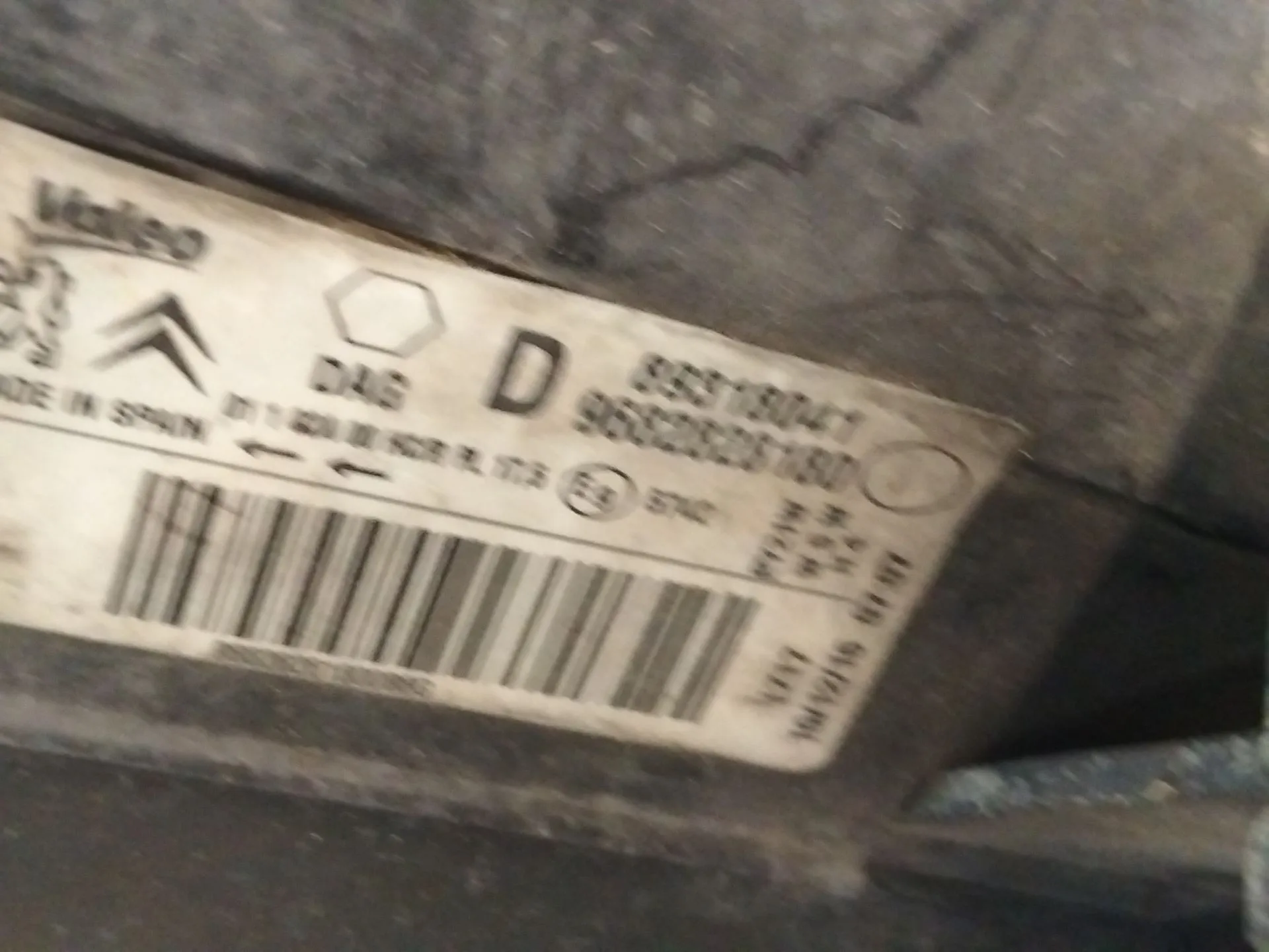 Faro Derecho para Peugeot Partner Furgoneta/Monovolumen