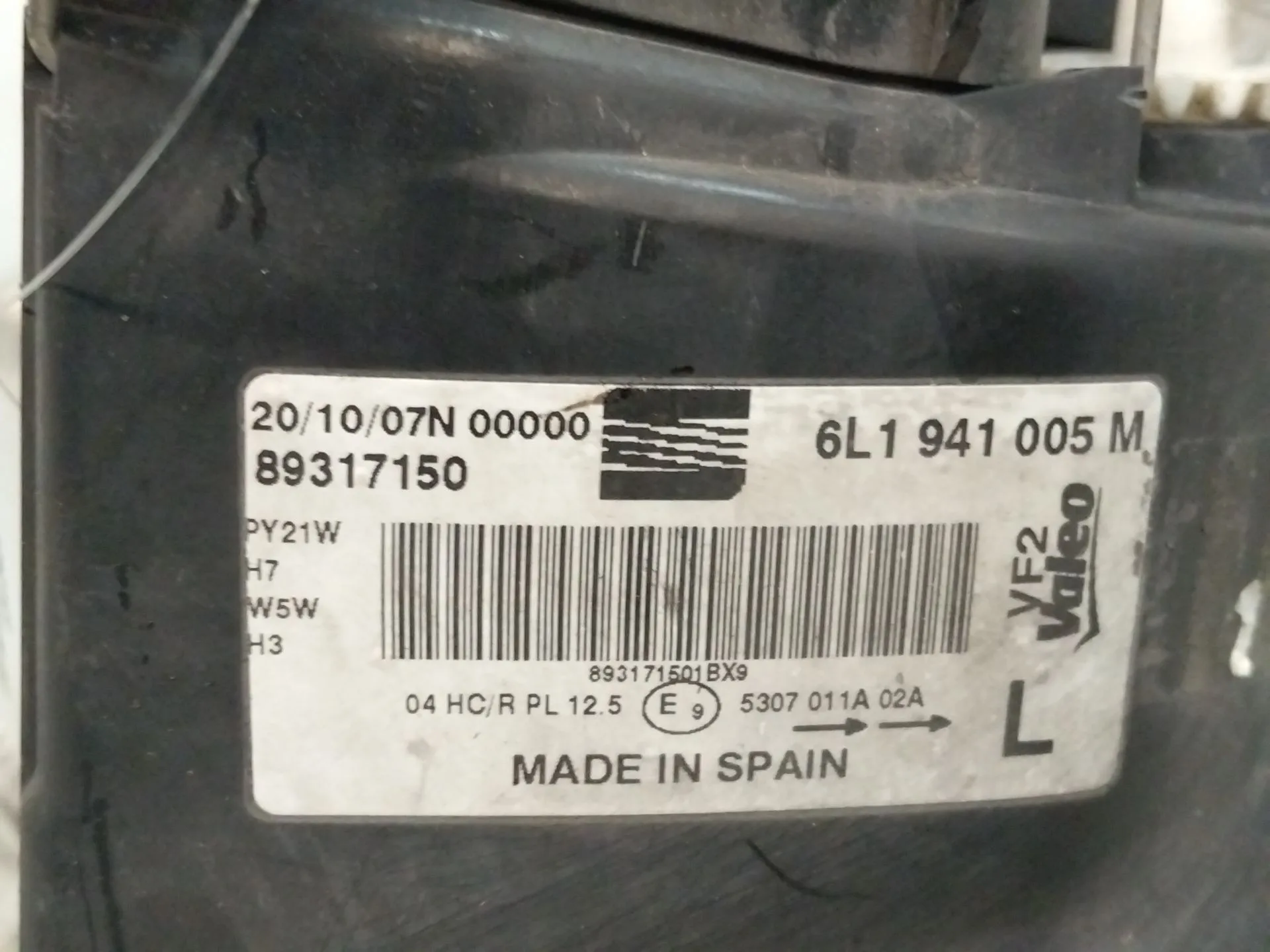 Faro Izquierdo para Seat Ibiza Iii (6L1)