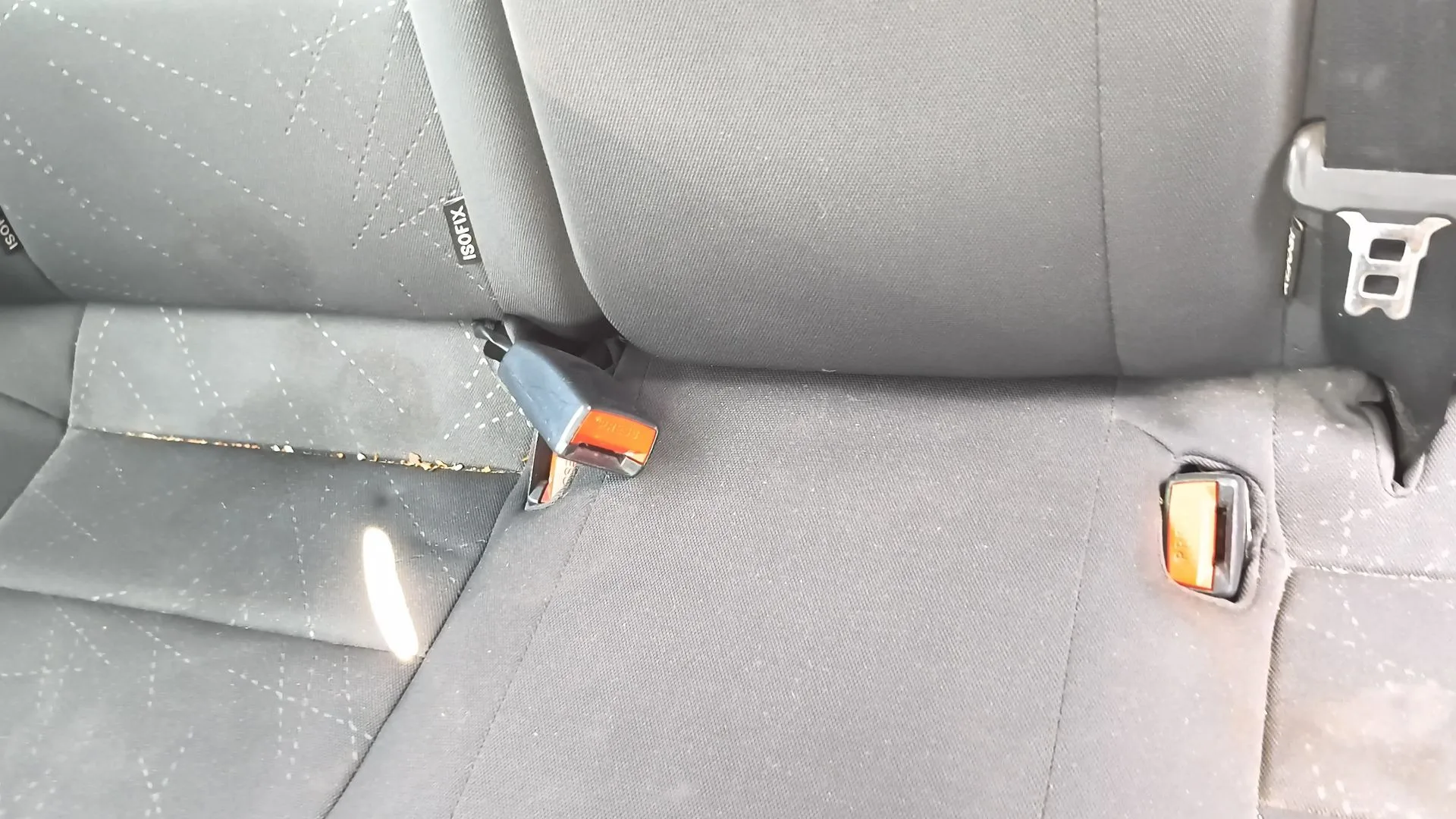 Enganche Cinturon Trasero Derecho para Kia Rio Iii (Ub)
