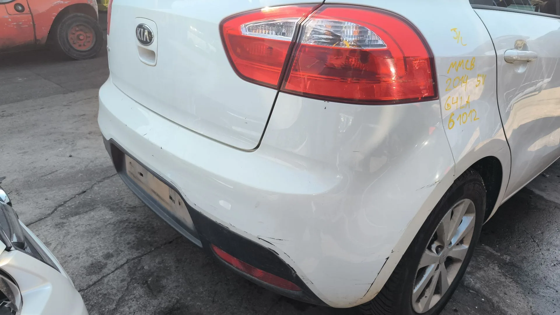 Paragolpes Trasero para Kia Rio Iii (Ub)
