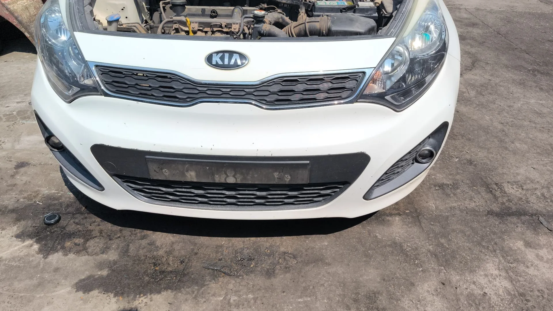Refuerzo Paragolpes Delantero para Kia Rio Iii (Ub)