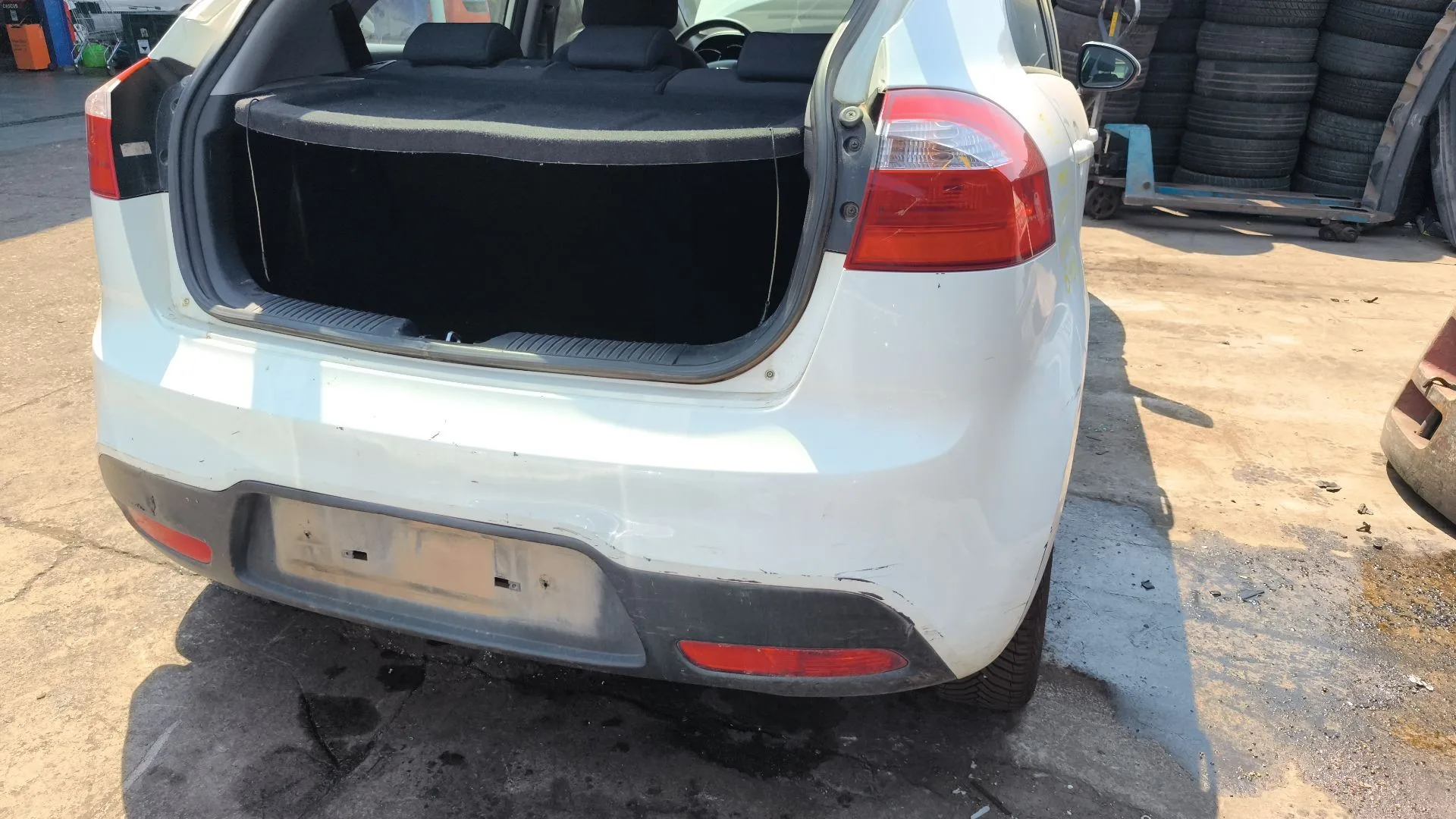 Refuerzo Paragolpes Trasero para Kia Rio Iii (Ub)