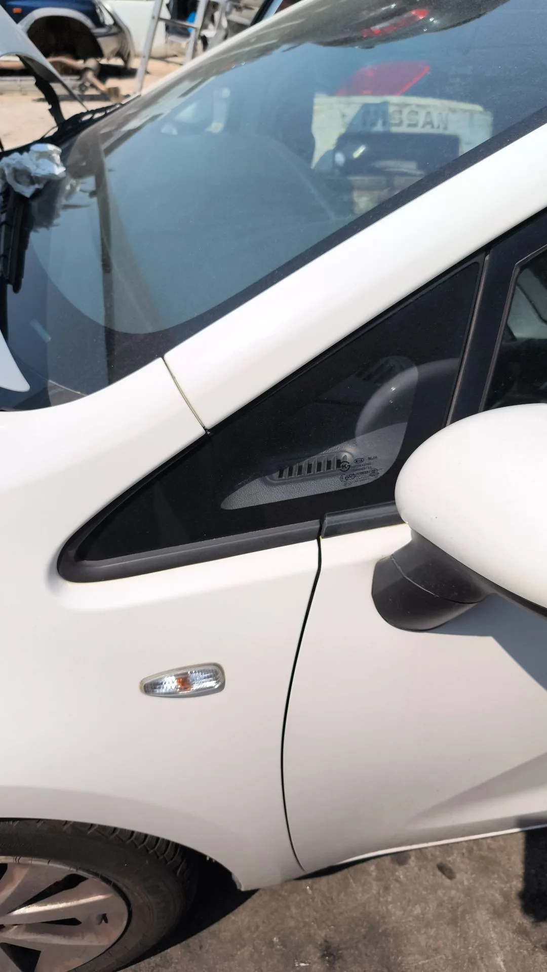 Luna Custodia Delantera Izquierda para Kia Rio Iii (Ub)