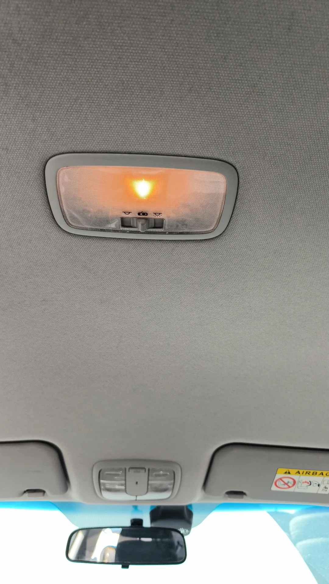Luz Interior Delantera Central para Kia Rio Iii (Ub)