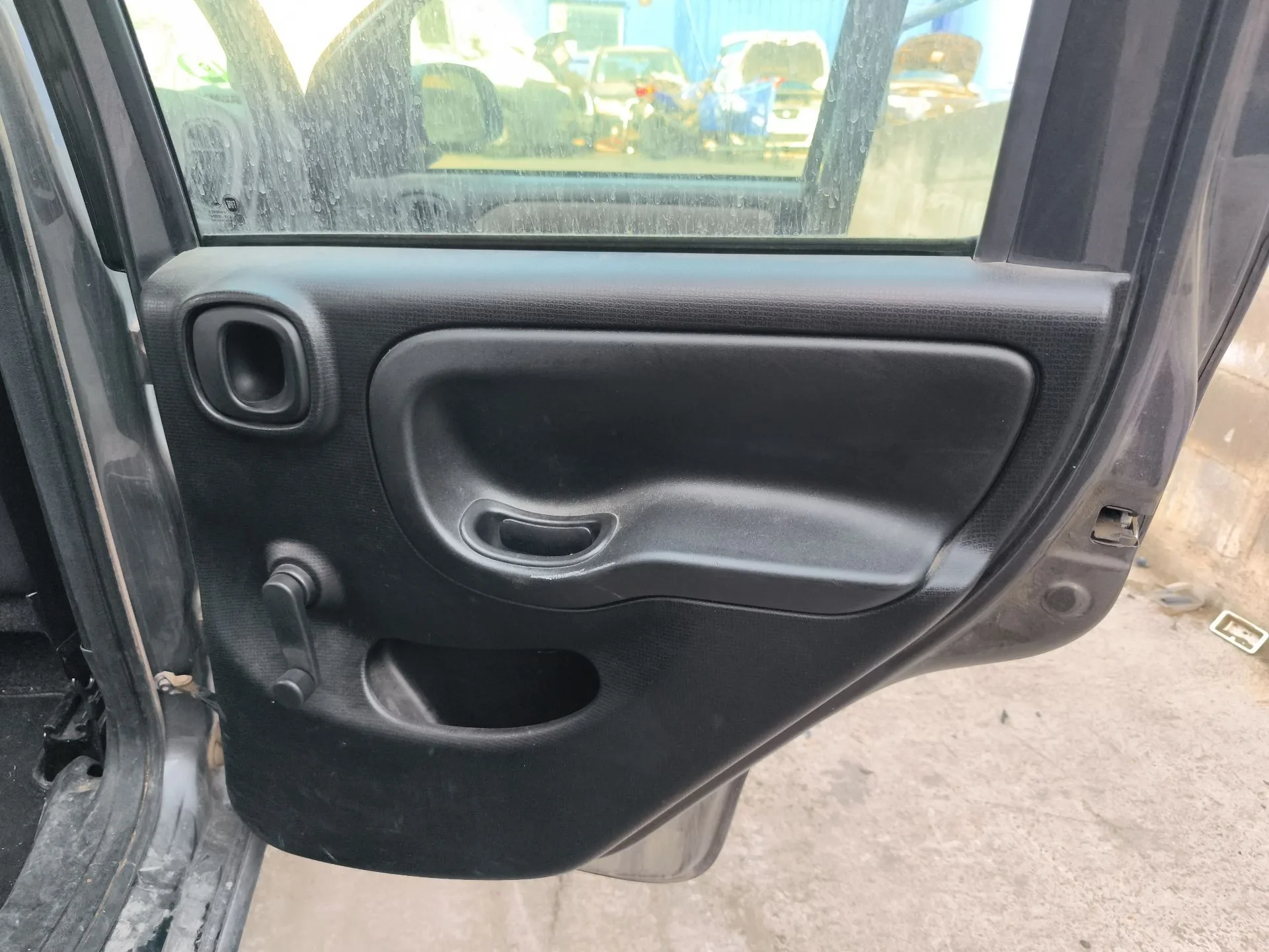 Guarnecido Puerta Trasera Derecha para Fiat Panda (312_, 319_)