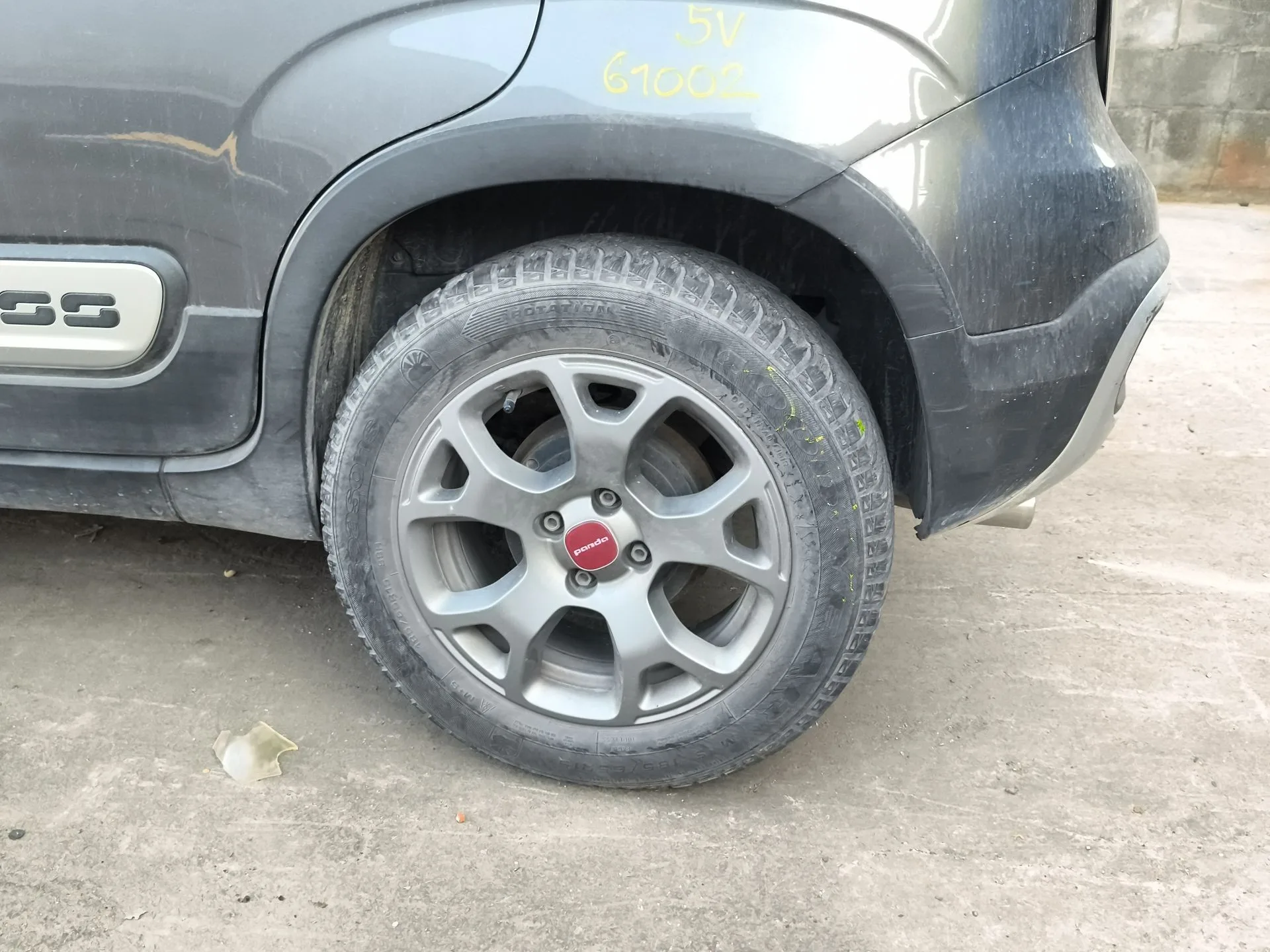 Paso De Rueda Trasero Izquierdo para Fiat Panda (312_, 319_)
