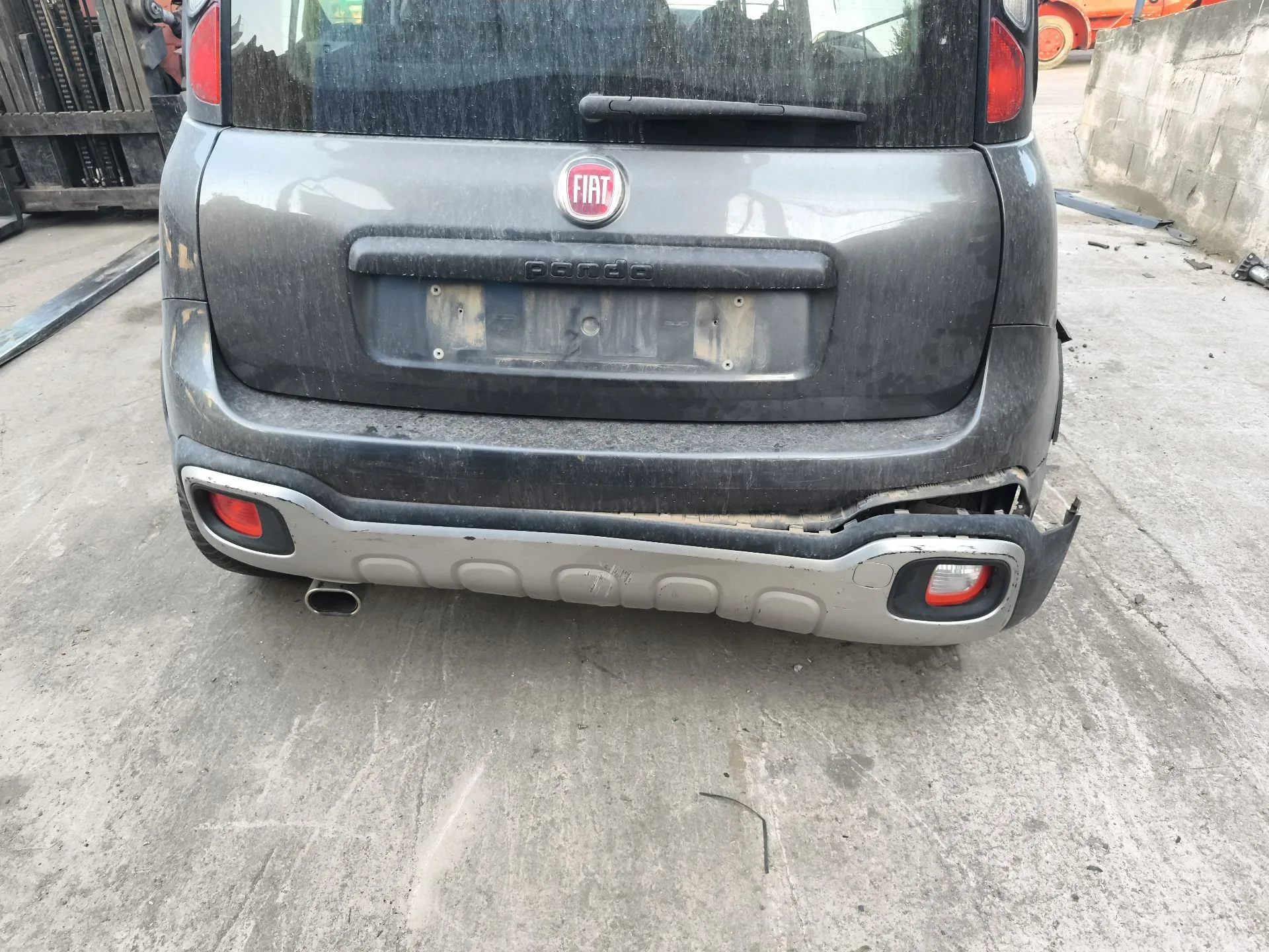 Refuerzo Paragolpes Trasero para Fiat Panda (312_, 319_)