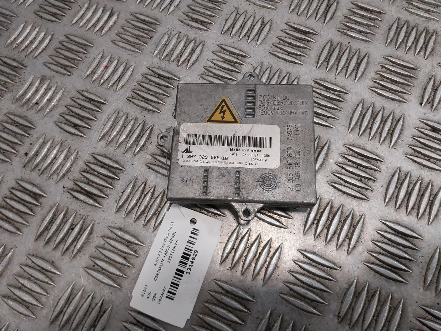 Centralita Faros Xenon para Audi A3 Sportback (8Pa)