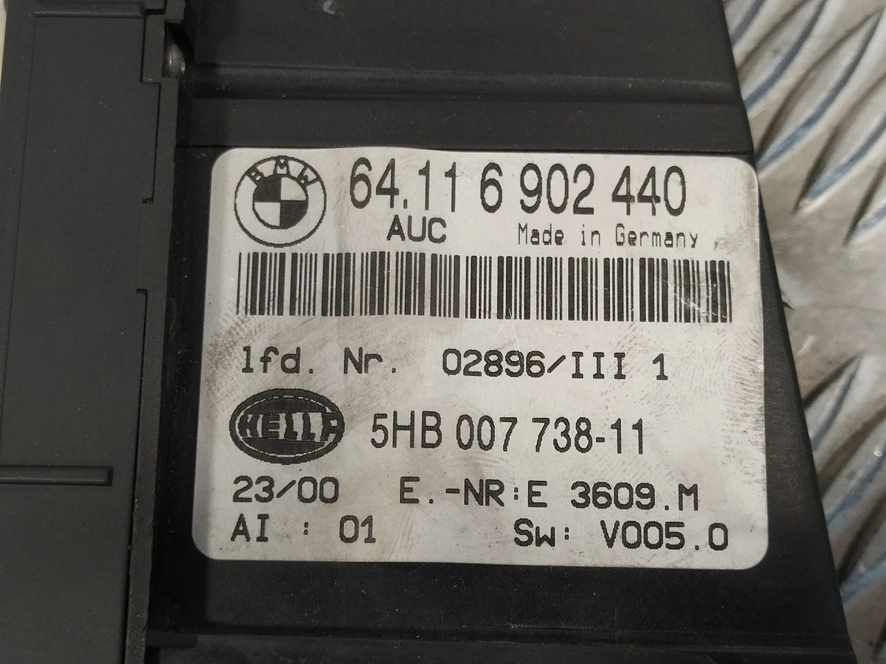 Mando Climatizador para Bmw Serie 3 Compact (E46)
