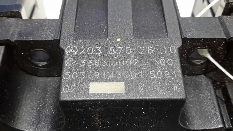 Mando Multifuncion para Mercedes-Benz Clase C (W203) Berlina