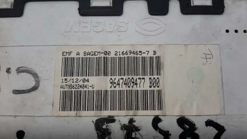 Pantalla / Mando Multifuncion para Citroën C2