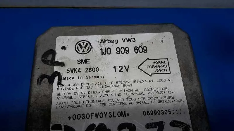 Centralita Airbag para Volkswagen Golf Iv Berlina (1J1)