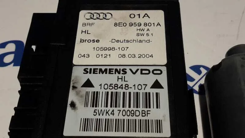 Motor Elevalunas Delantero Izquierdo para Audi A4 Avant (8E)