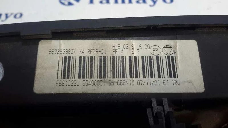 Mando Climatizador para Citroën C5 Berlina