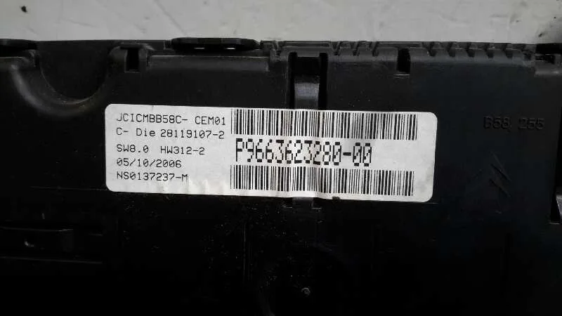 Cuadro Instrumentos para Citroën C4 Picasso