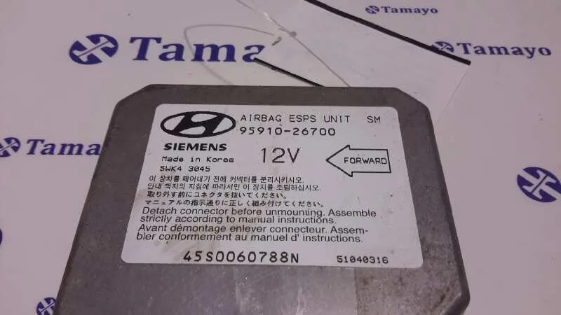 Centralita Airbag para Hyundai Santa Fe (Sm)