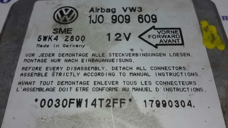 Centralita Airbag para Volkswagen Golf Iv Berlina (1J1)