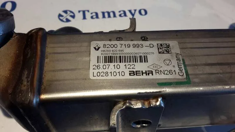 Enfriador Gases para Renault Trafic Caja Cerrada (Ab 4.01)