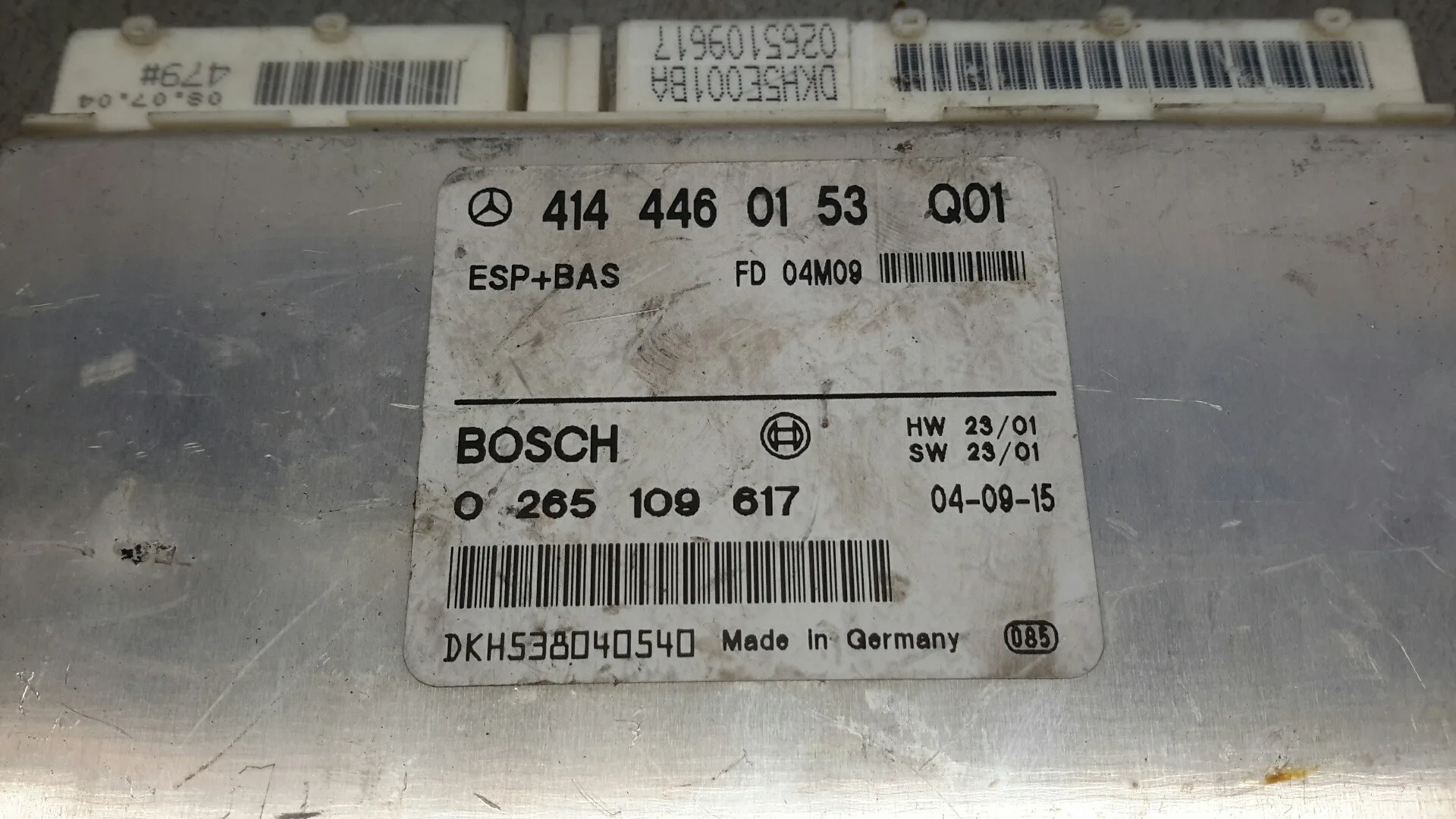 Centralita Esp para Mercedes-Benz Vaneo (W414) Furgoneta Compacta