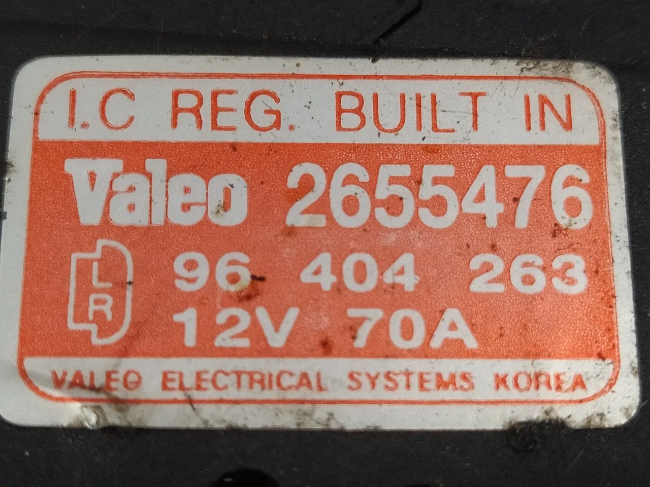 Alternador para Daewoo Kalos