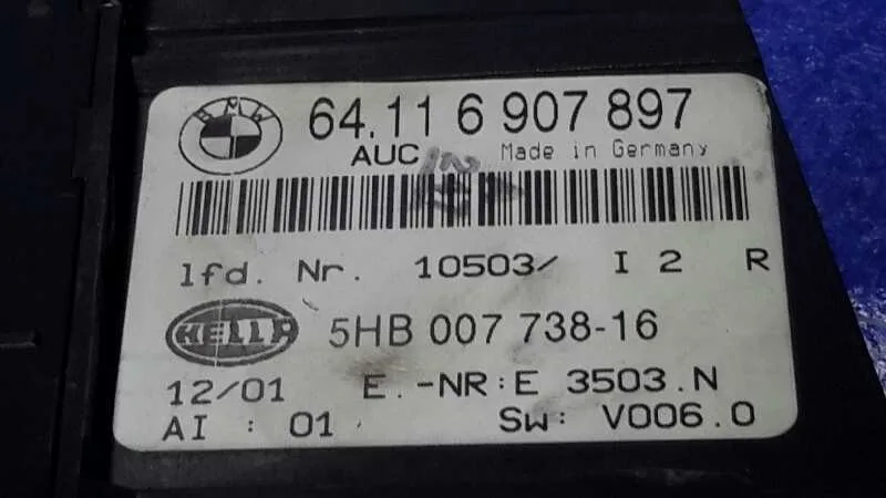Mando Climatizador para Bmw Serie 3 Touring (E46)