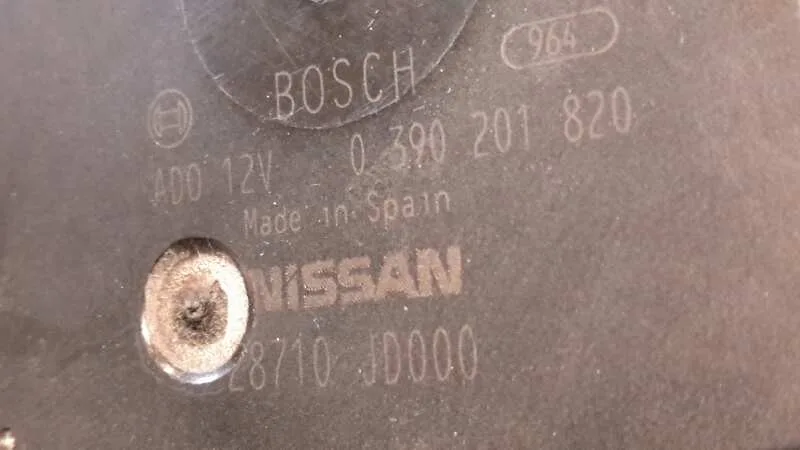 Motor Limpia Trasero para Nissan Qashqai (J10)