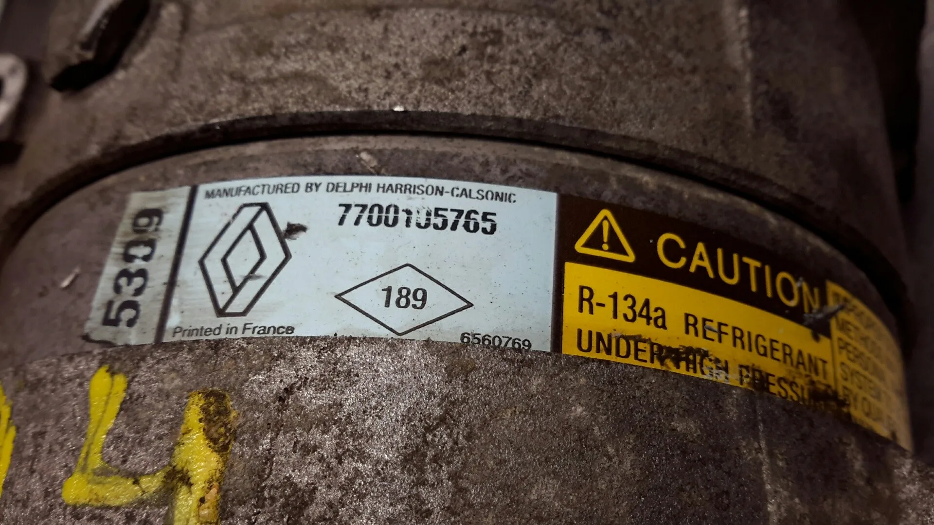 Compresor Aire Acondicionado para Renault Scenic Rx4 (Ja0)