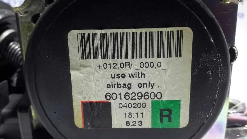 Cinturon Seguridad Trasero Derecho para Bmw Serie 5 Berlina (E60)