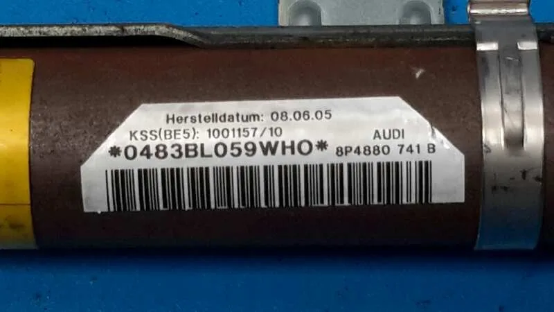 Airbag Cortina Delantero Izquierdo para Audi A3 Sportback (8P)