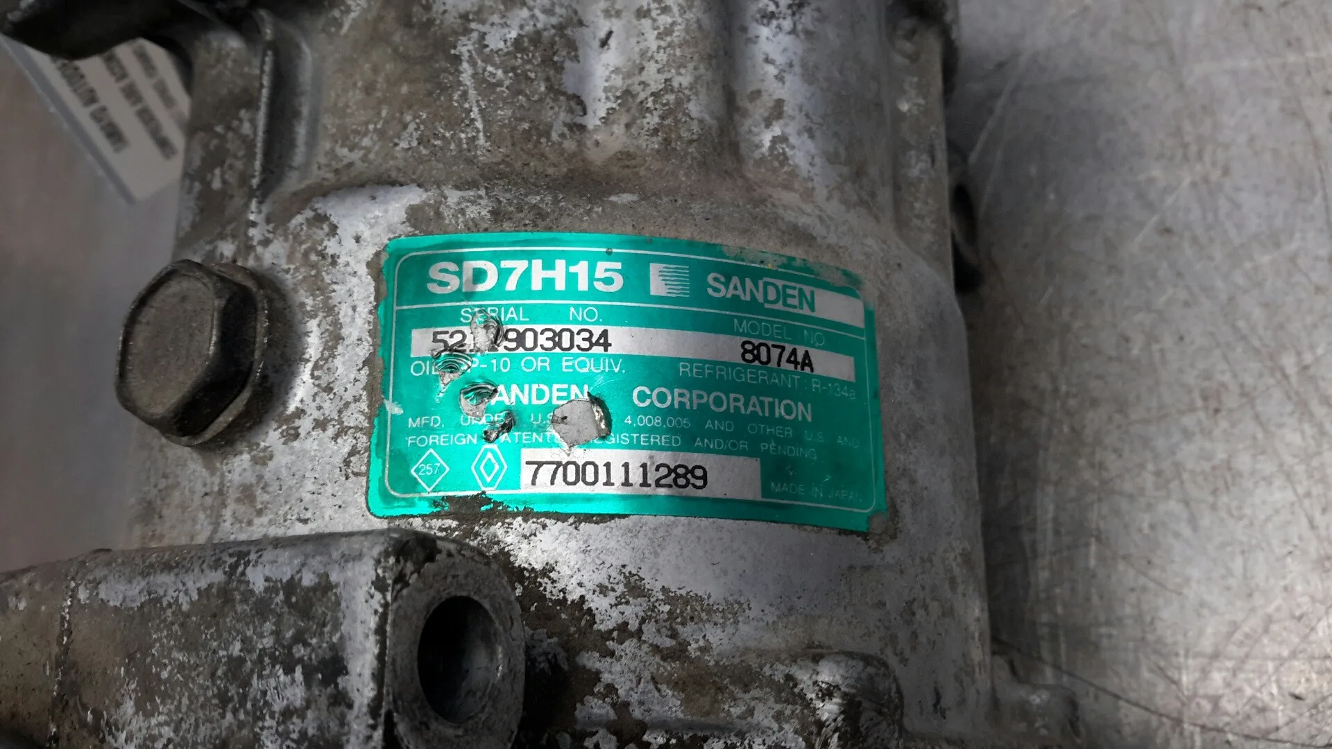 Compresor Aire Acondicionado para Renault Espace /Grand Espace (Je0)