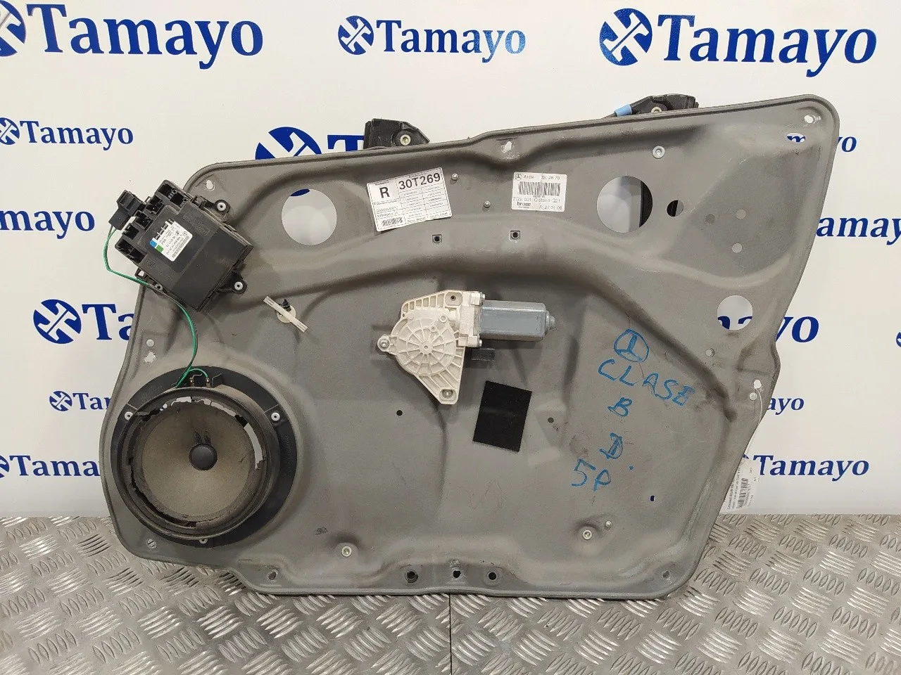 Elevalunas Delantero Derecho para Mercedes-Benz Clase B (W245)