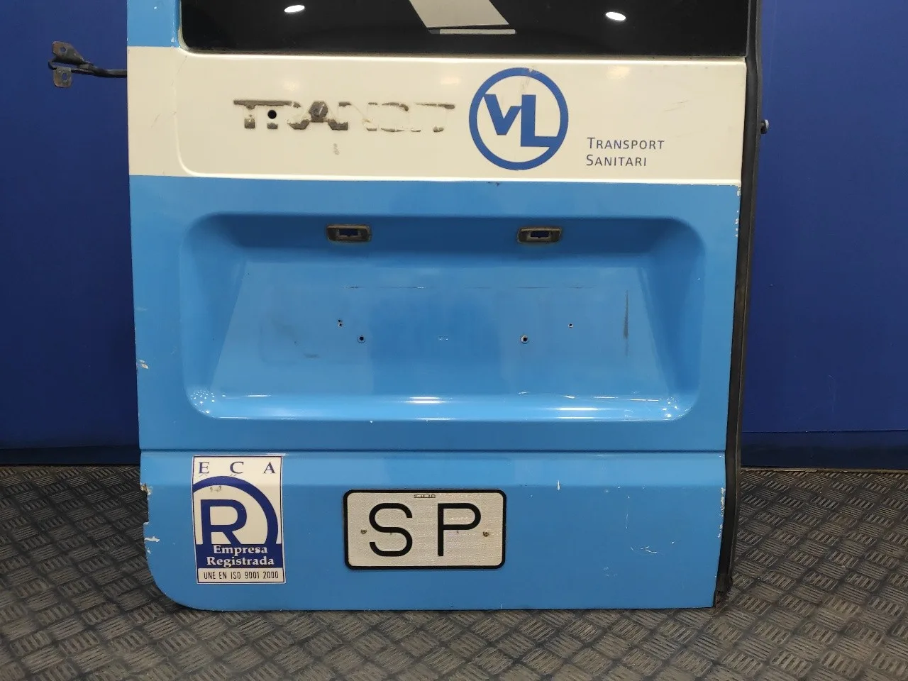 Puerta Trasera Carga Izquierda para Ford Transit Caja Cerrada, Larga (Fy) (2000 =>)
