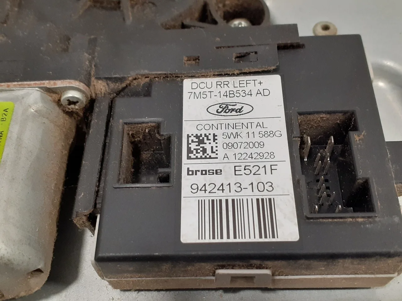 Elevalunas Trasero Izquierdo para Ford Focus C-Max (Cap)