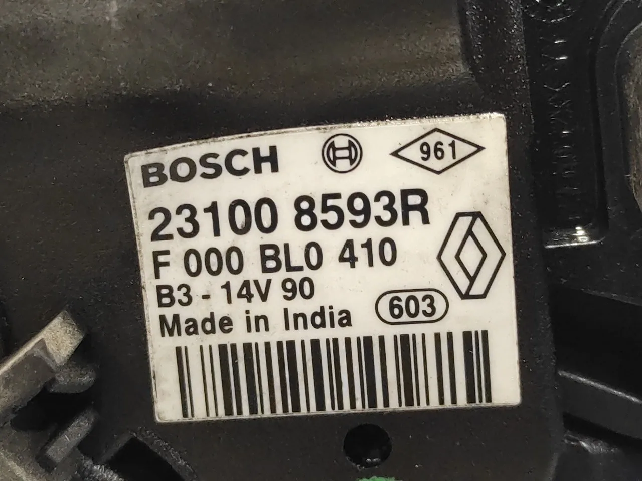Alternador para Renault Clio Iv