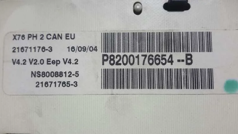 Cuadro Instrumentos para Renault Kangoo (F/Kc0)