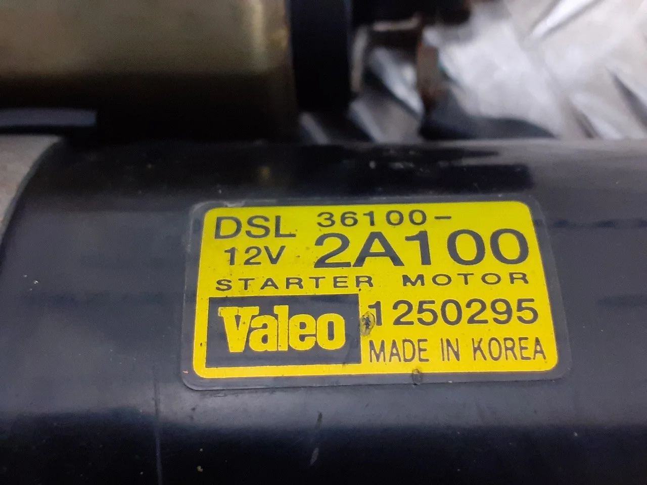 Motor Arranque para Hyundai Accent (Mc)