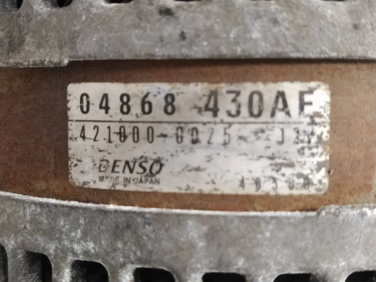 Alternador para Chrysler Voyager (Rg)
