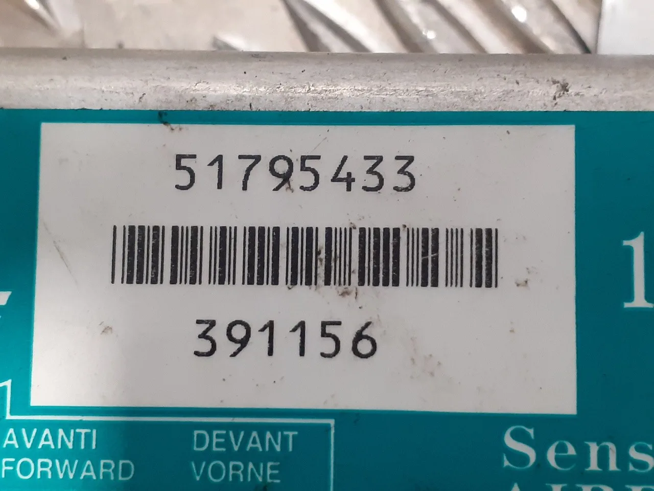 Centralita Airbag para Fiat Grande Punto (199)