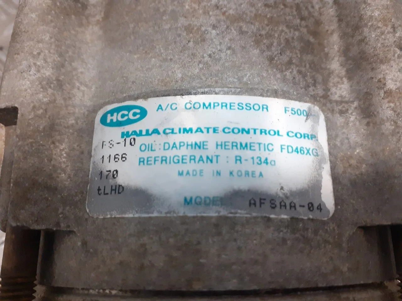 Compresor Aire Acondicionado para Galloper Santamo