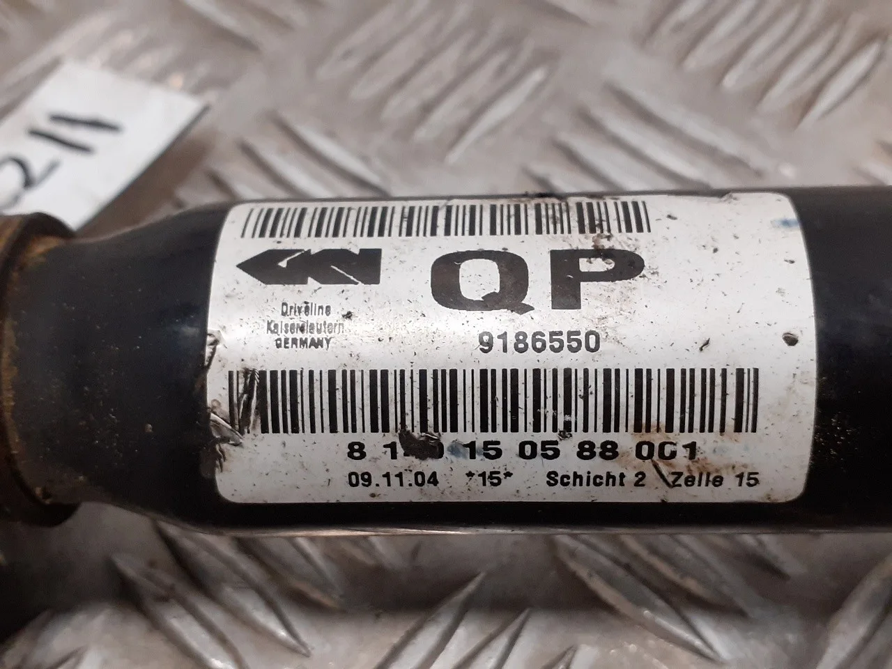Transmision Delantera Derecha para Saab 9-3 Berlina