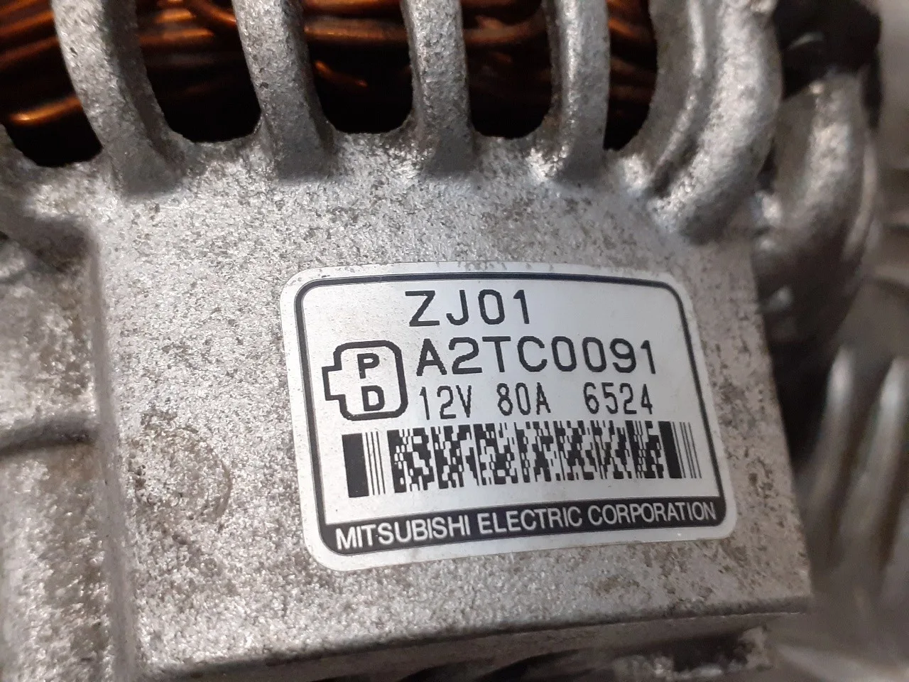 Alternador para Mazda 3 Berlina (Bk)