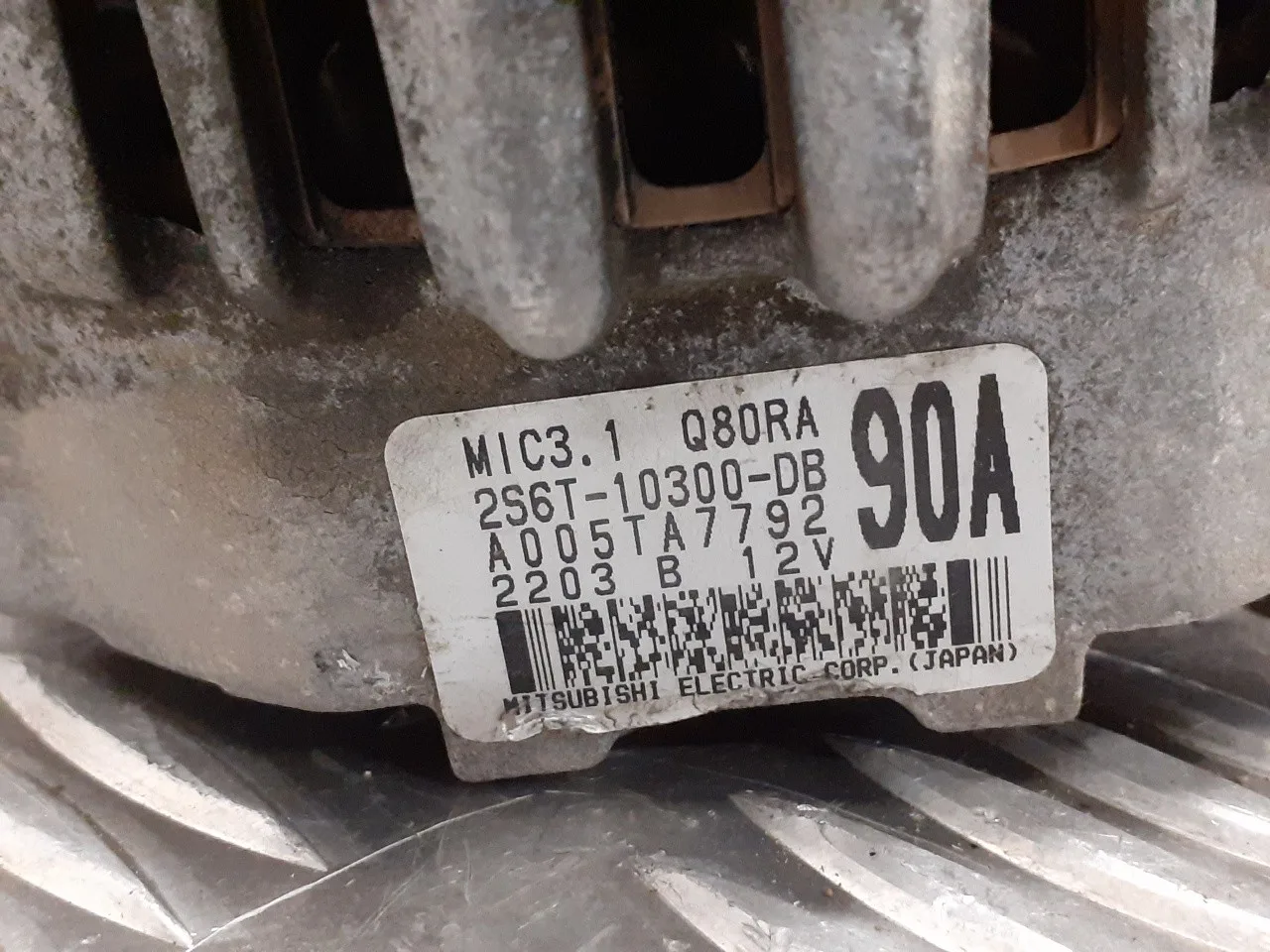 Alternador para Mazda 2 Berlina (Dy)