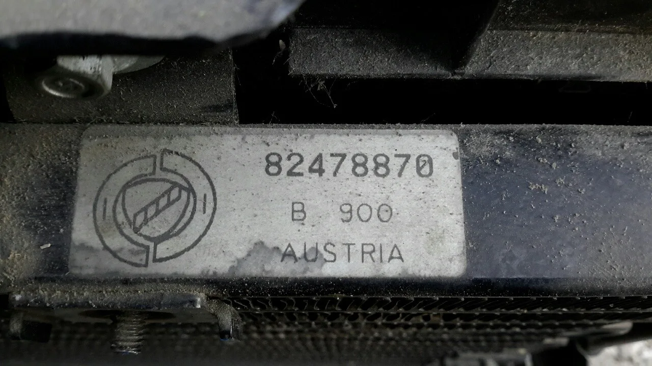Radiador Agua para Alfa Romeo 155