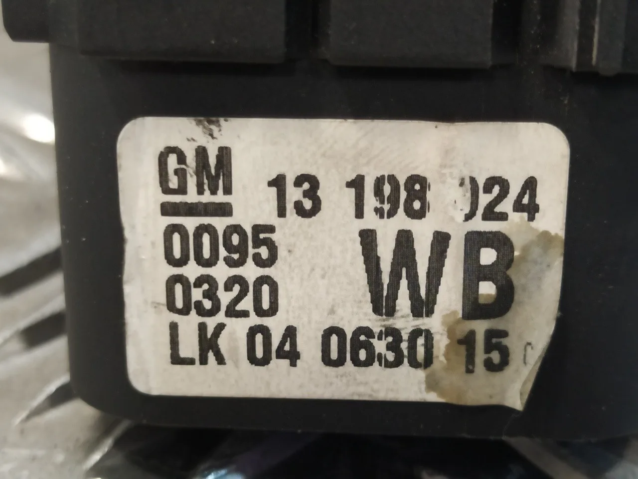 Mando Luces para Opel Astra H Caravan