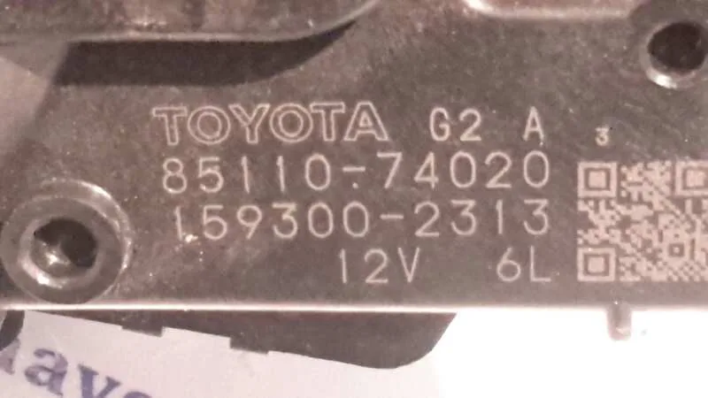 Motor Limpia Delantero para Toyota Iq