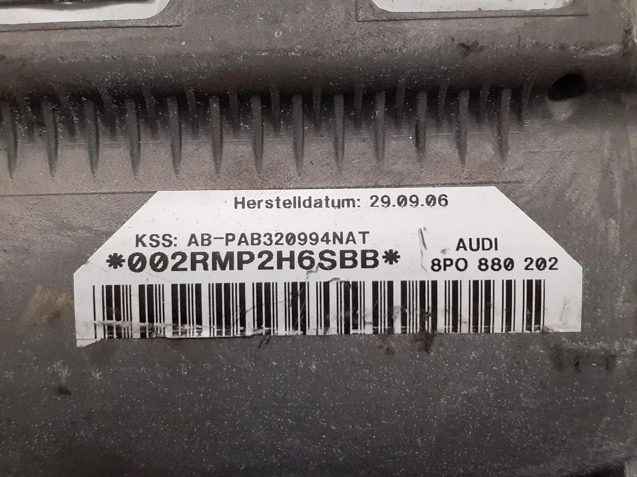 Airbag Delantero Derecho para Audi A3 (8P)