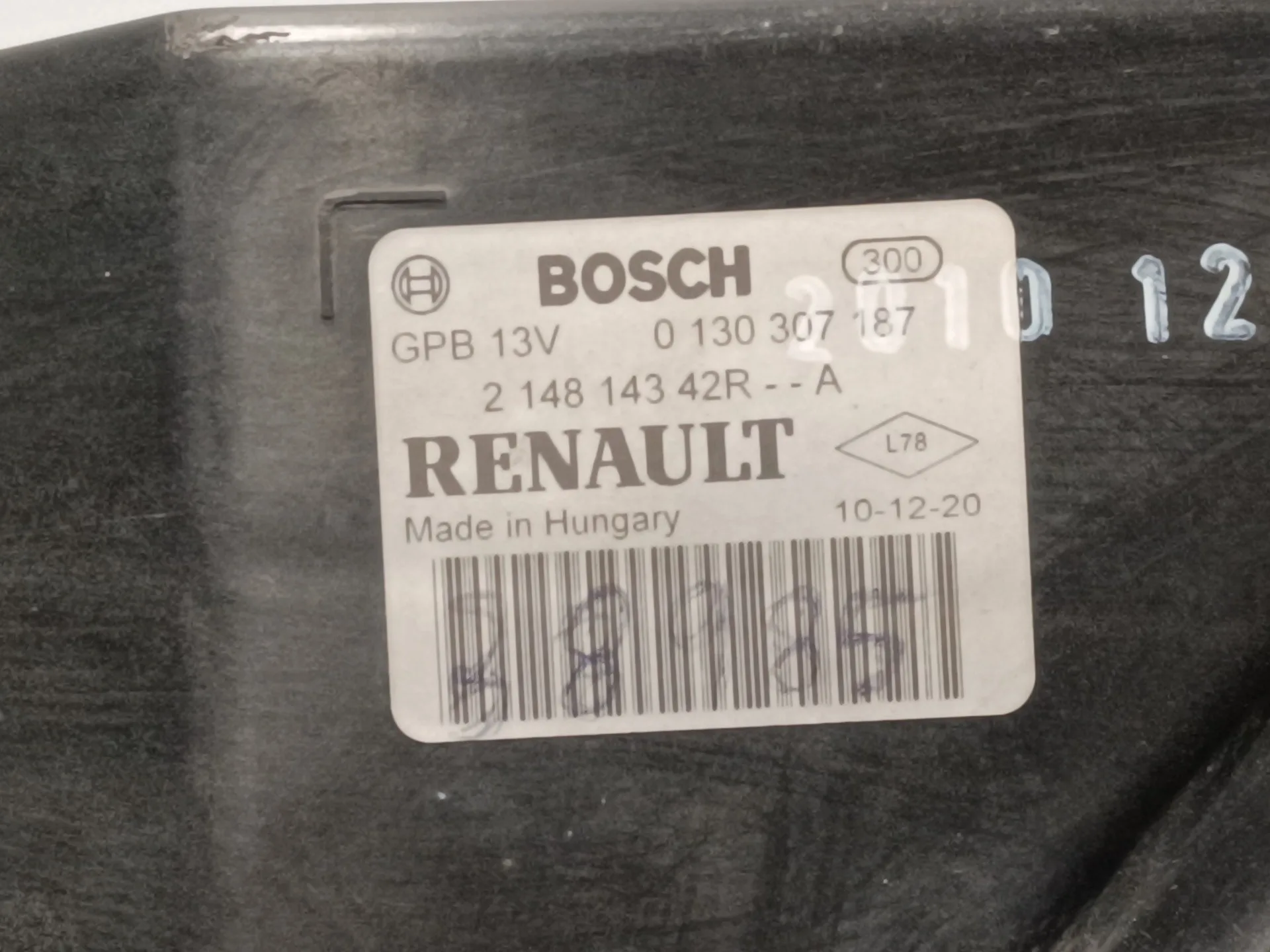 Electroventilador para Dacia Sandero